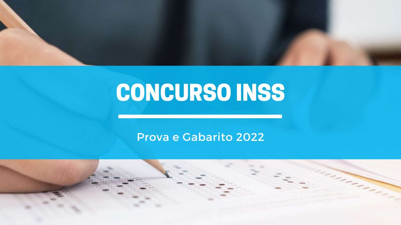 Prova INSS 2022 PDF