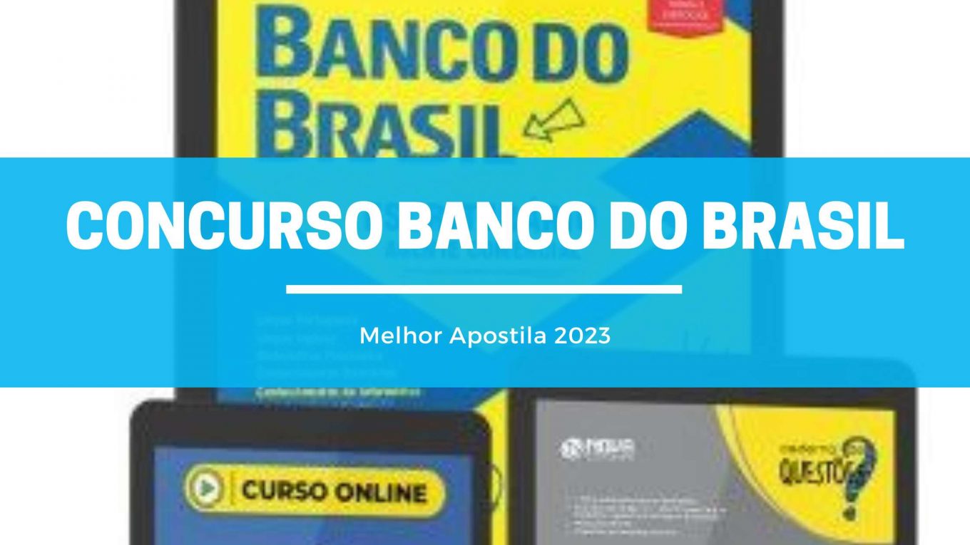 Melhor apostila Banco do Brasil 2023