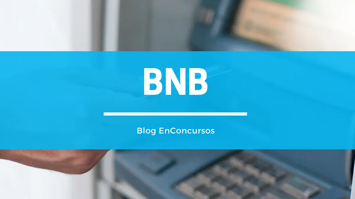 imagem de um caixa eletronico com uma pessoa segurando cartão para colocar com texto sobre BNB