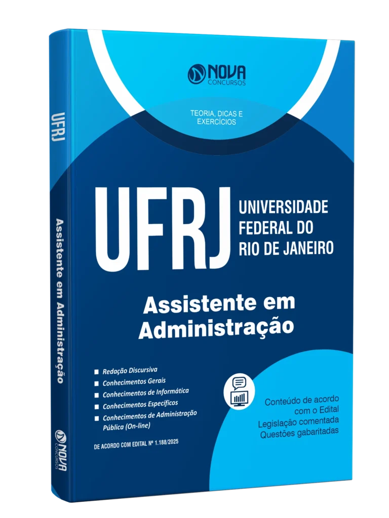 Apostila Assistente em Administração UFRJ 2026 - Nova Concursos